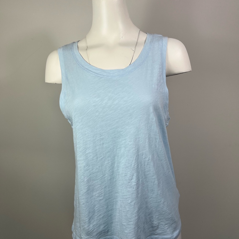 J. Crew Light Blue Scoop Neck Tank